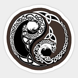 Yin & Yang Sticker